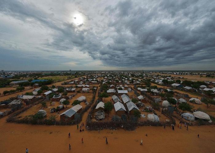 Part of the sprawling Dadaab refugee camp, north of Nairobi, Kenya, in 2015. A Kenyan judge ruled on Thursday that the government’s plan to close the camp was discriminatory. Credit Tony Karumba/Agence France-Presse — Getty Images